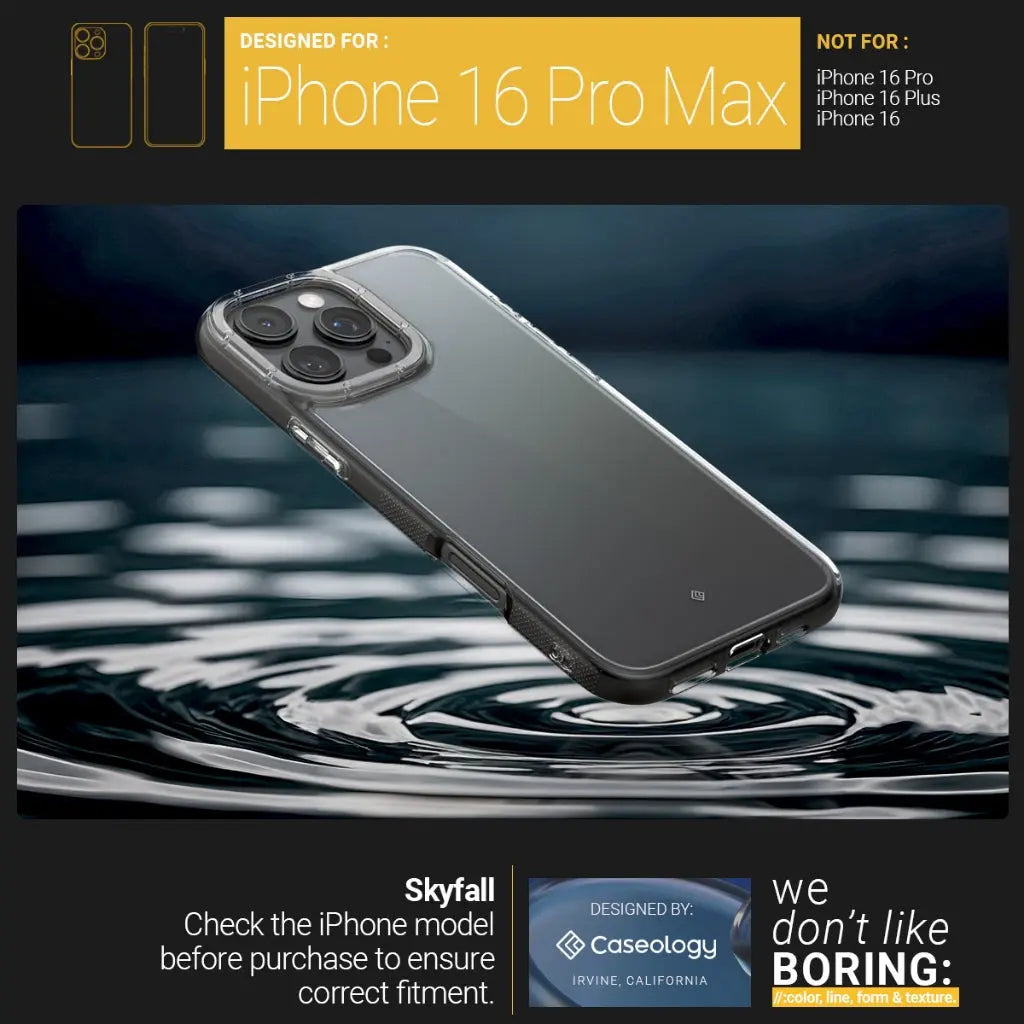 Caseology iPhone 16 Pro Max Case Skyfall - Spigen Malaysia
