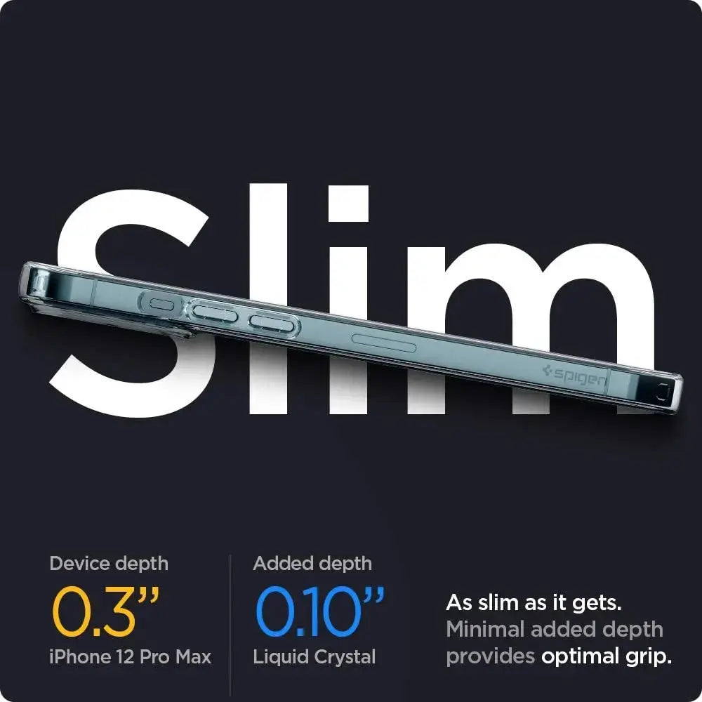iPhone 12 Pro / iPhone 12 Case Liquid Crystal / Crystal Flex - Spigen Malaysia
