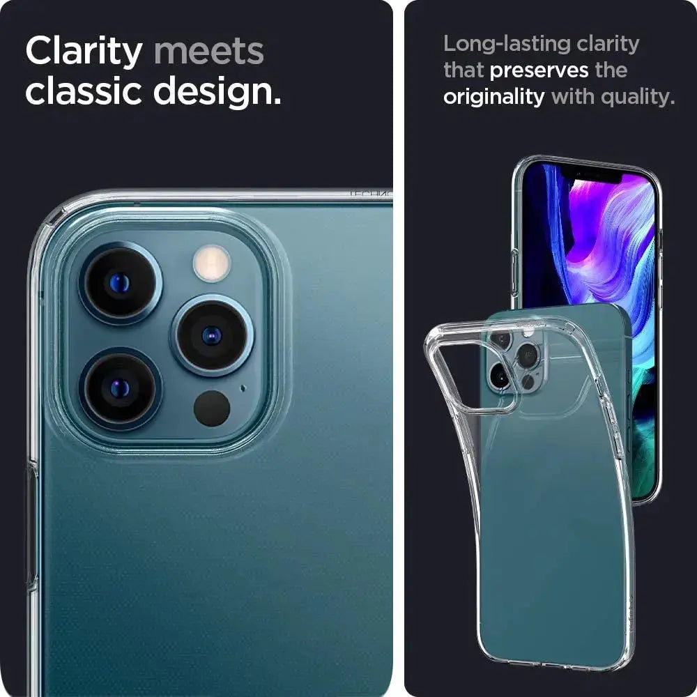 iPhone 12 Pro / iPhone 12 Case Liquid Crystal / Crystal Flex - Spigen Malaysia
