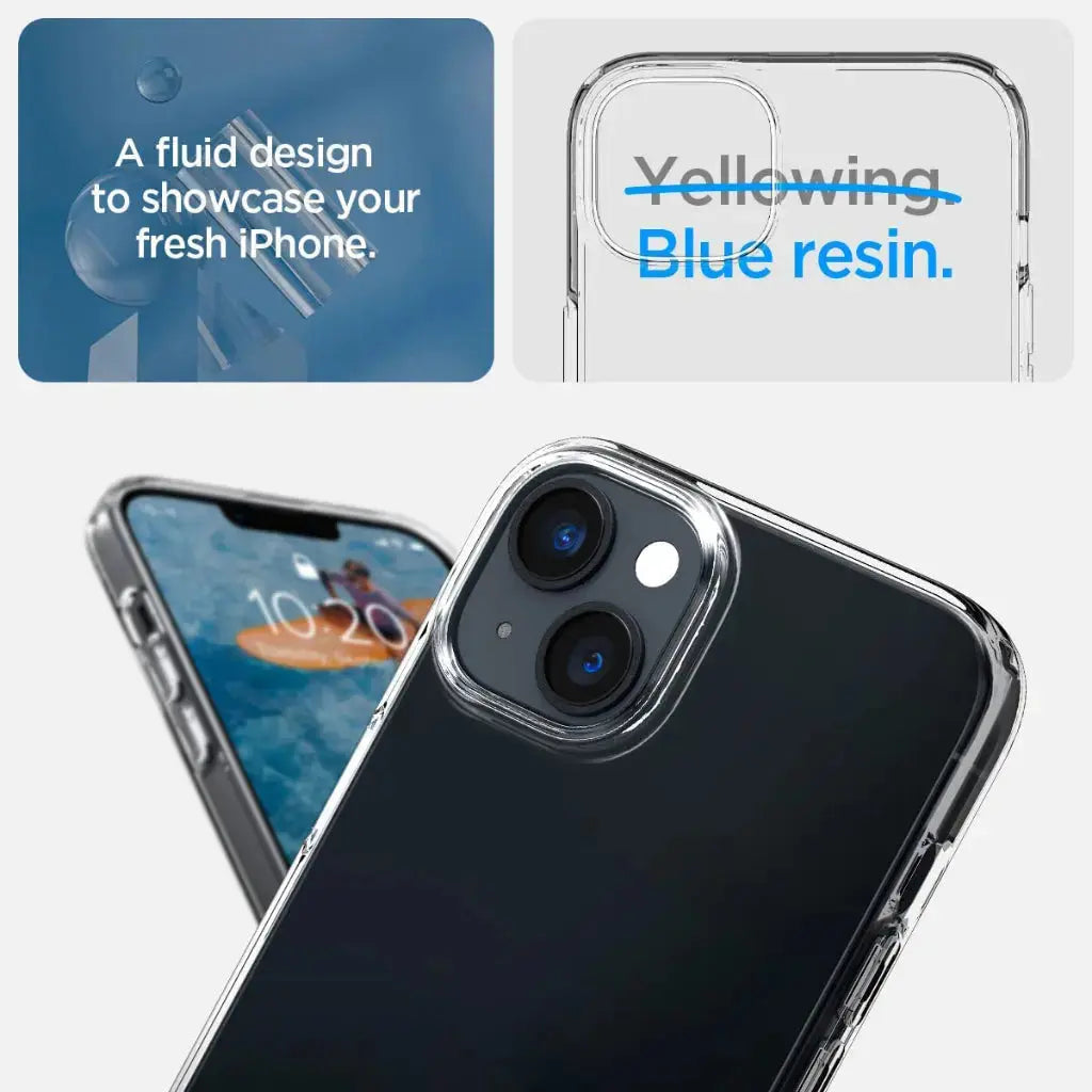 iPhone 14 / iPhone 13 Case Liquid Crystal / Crystal Flex - Spigen Malaysia