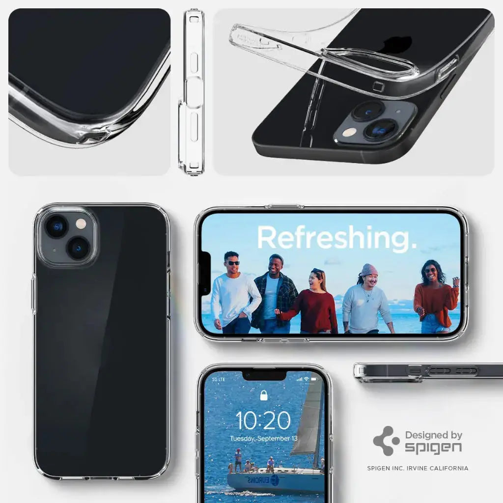 iPhone 14 / iPhone 13 Case Liquid Crystal / Crystal Flex - Spigen Malaysia