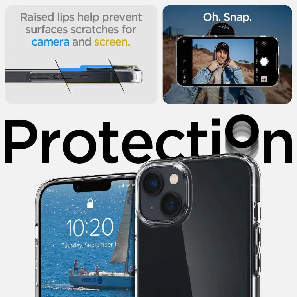 iPhone 14 / iPhone 13 Case Liquid Crystal / Crystal Flex - Spigen Malaysia