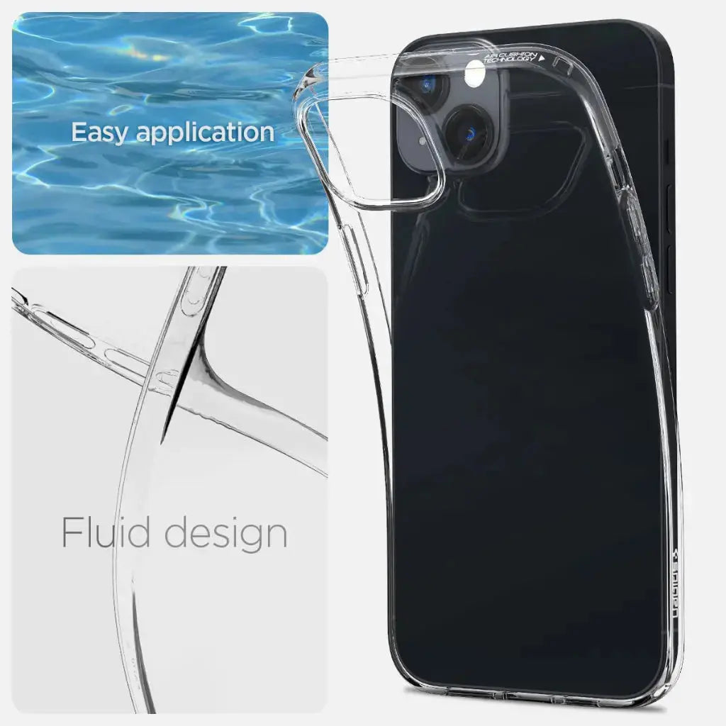 iPhone 14 / iPhone 13 Case Liquid Crystal / Crystal Flex - Spigen Malaysia