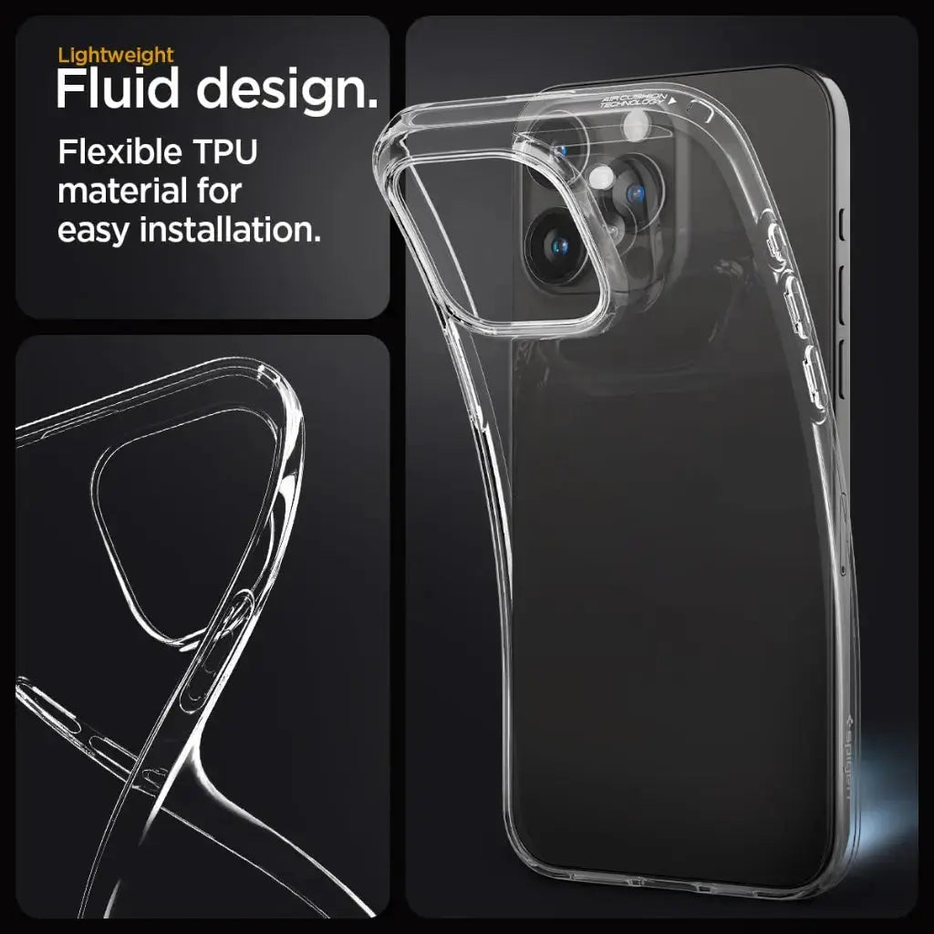 iPhone 15 Pro Case Liquid Crystal / Crystal Flex - Spigen Malaysia