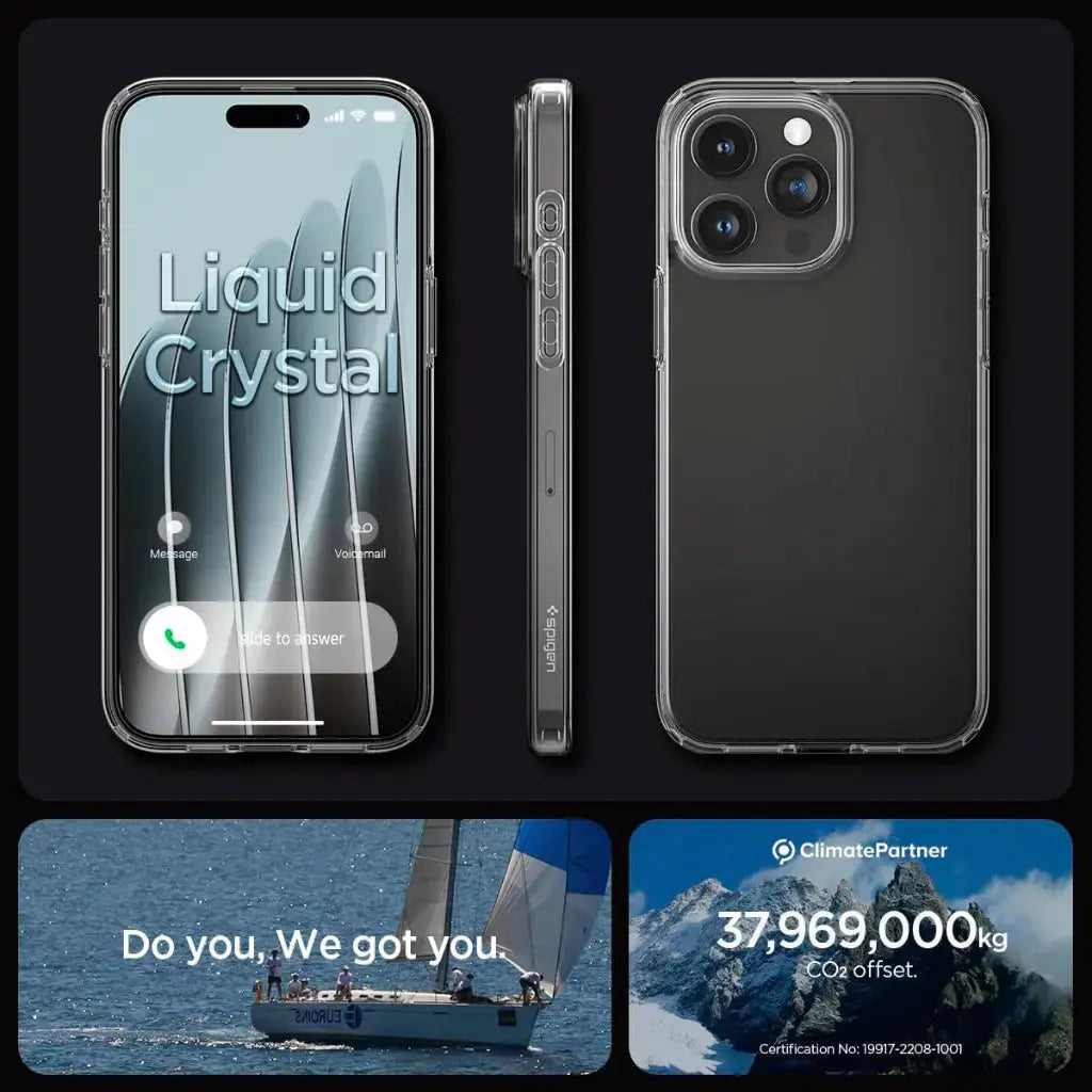 iPhone 15 Pro Case Liquid Crystal / Crystal Flex - Spigen Malaysia