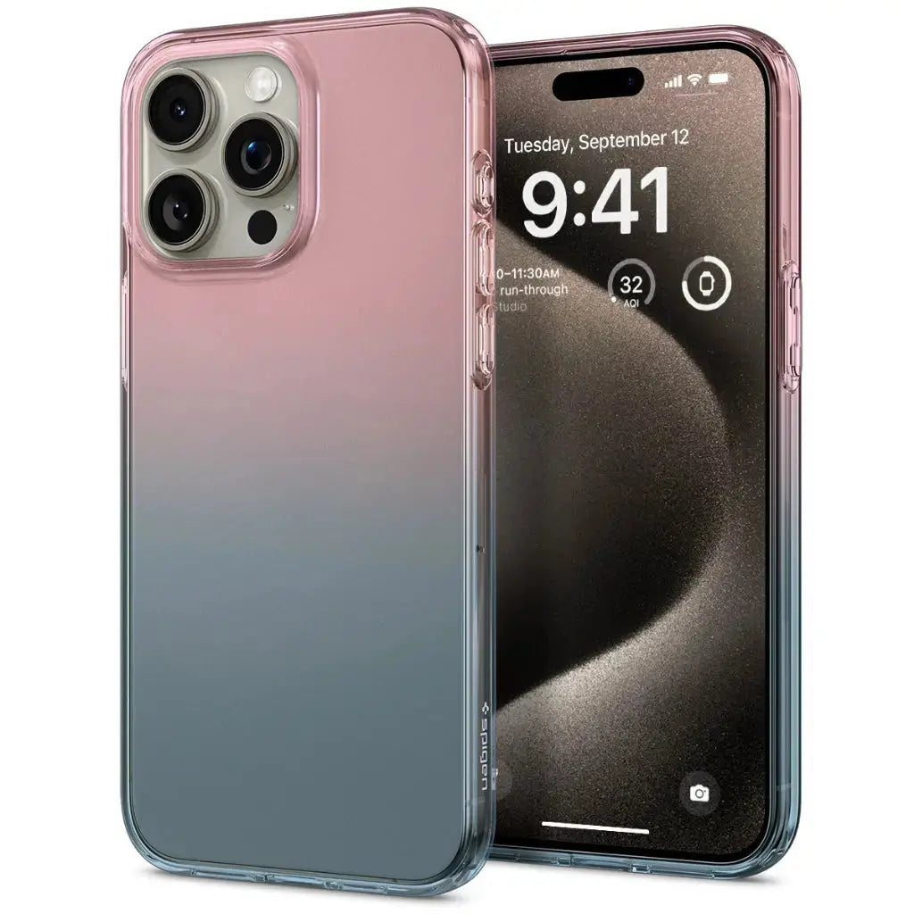 iPhone 15 Pro Case Liquid Crystal / Crystal Flex - Spigen Malaysia