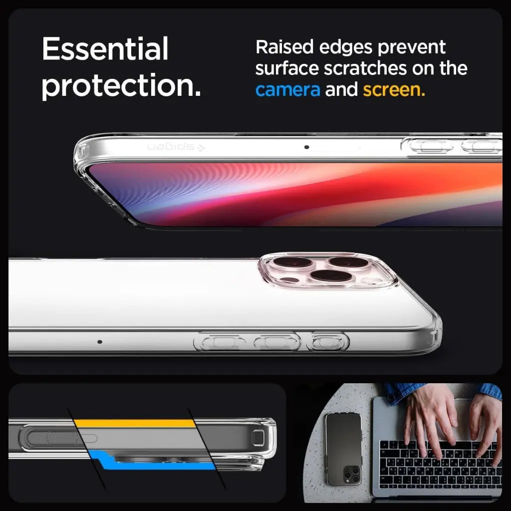 iPhone 16 Pro Max Case Liquid Crystal / Crystal Flex - Spigen Malaysia