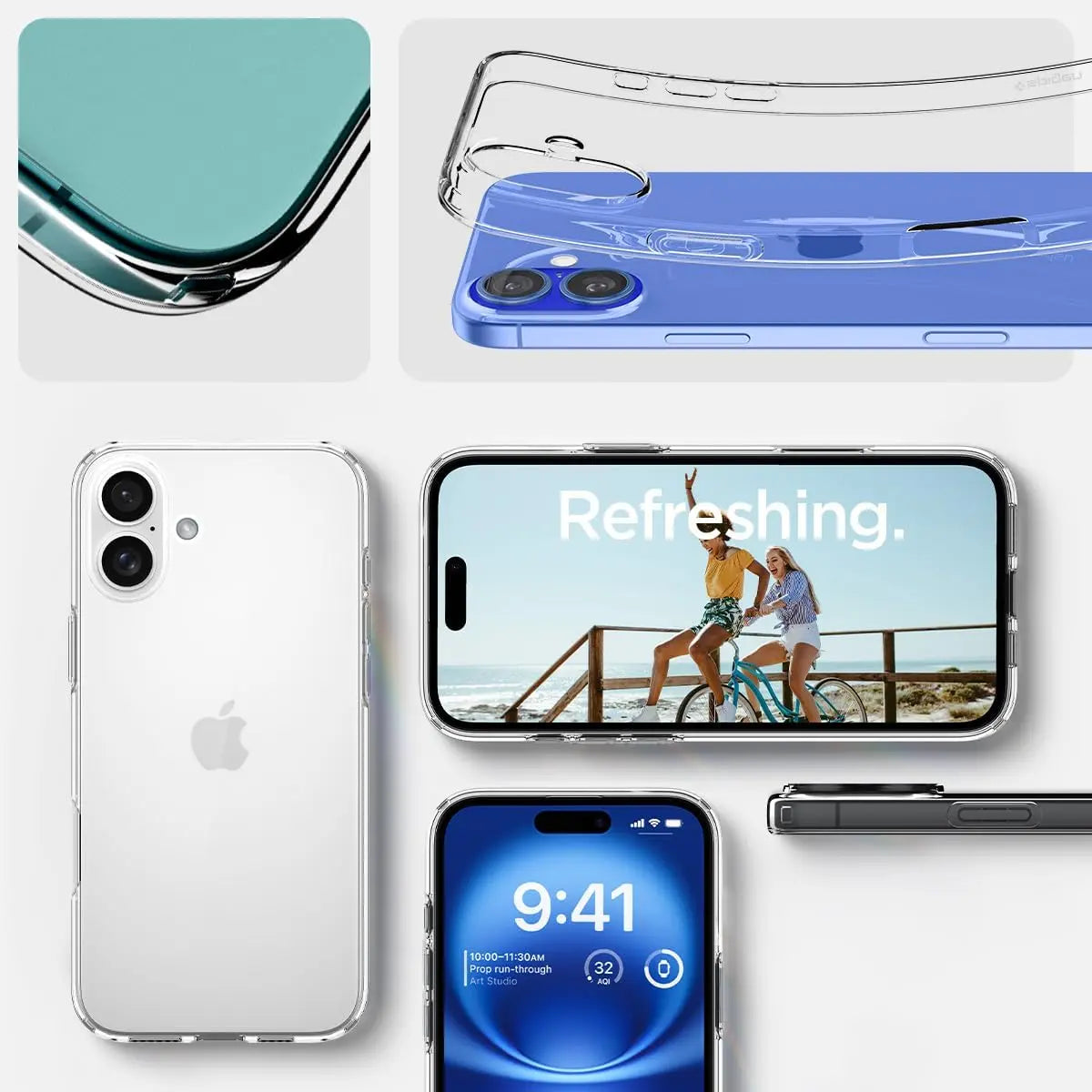 iPhone 16 Case Liquid Crystal / Crystal Flex - Spigen Malaysia