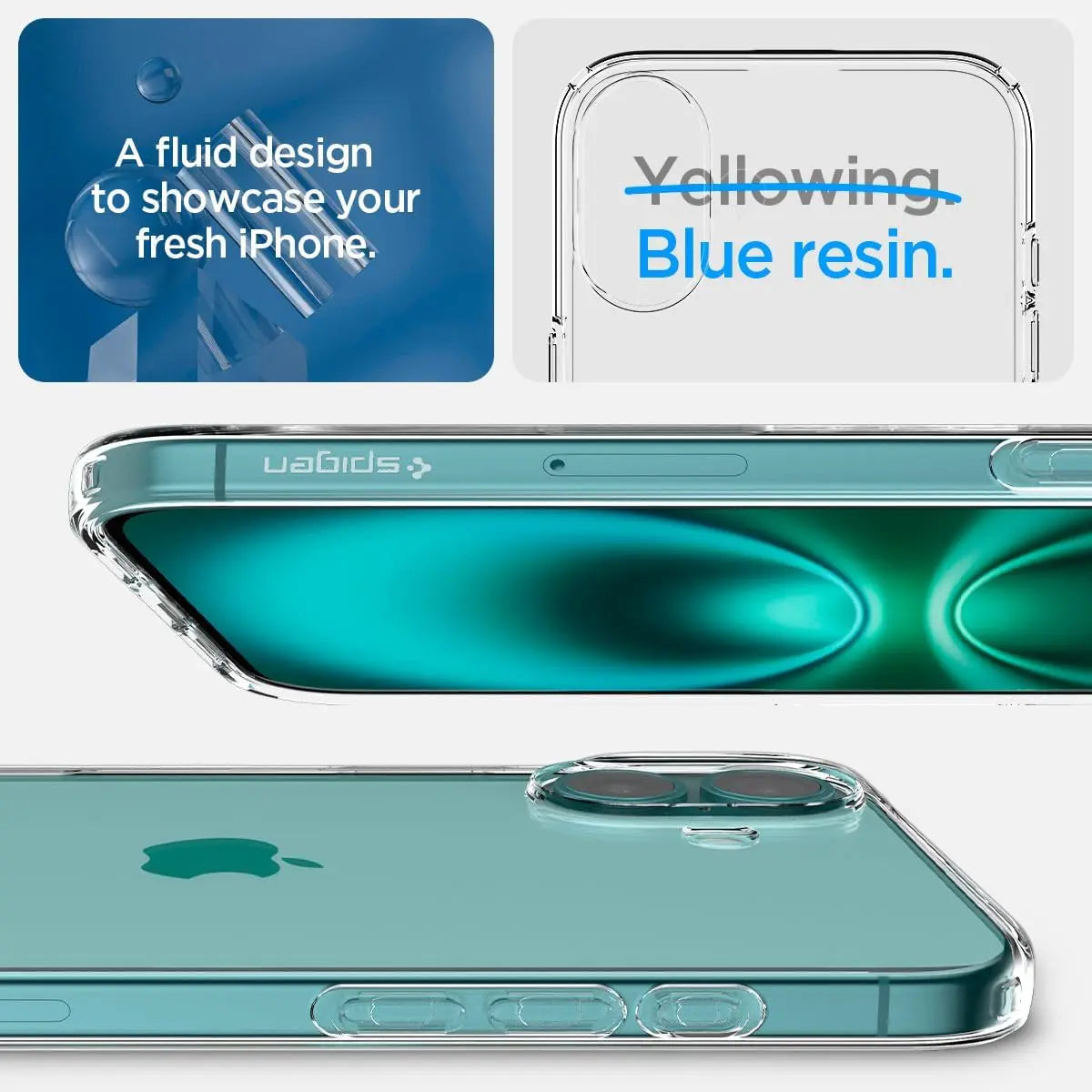 iPhone 16 Case Liquid Crystal / Crystal Flex - Spigen Malaysia