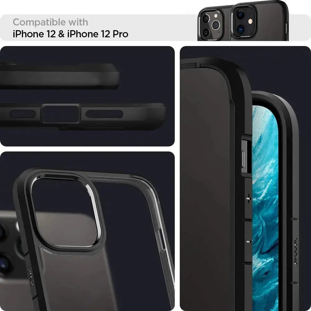 iPhone 12 Pro / iPhone 12 Case Ultra Hybrid / Crystal Hybrid - Spigen Malaysia