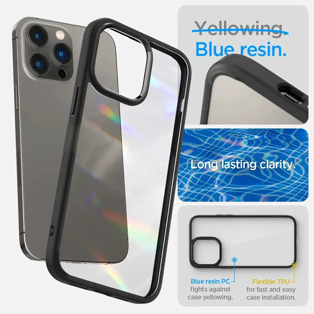 iPhone 14 Pro Case Ultra Hybrid / Crystal Hybrid - Spigen Malaysia