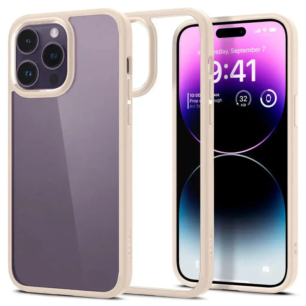 iPhone 14 Pro Case Ultra Hybrid / Crystal Hybrid - Spigen Malaysia