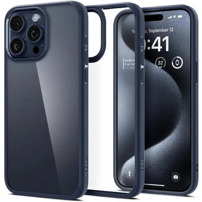 iPhone 15 Pro Case Ultra Hybrid / Crystal Hybrid - Spigen Malaysia