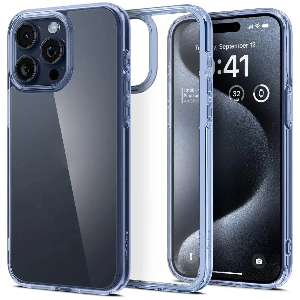 iPhone 15 Pro Case Ultra Hybrid / Crystal Hybrid - Spigen Malaysia