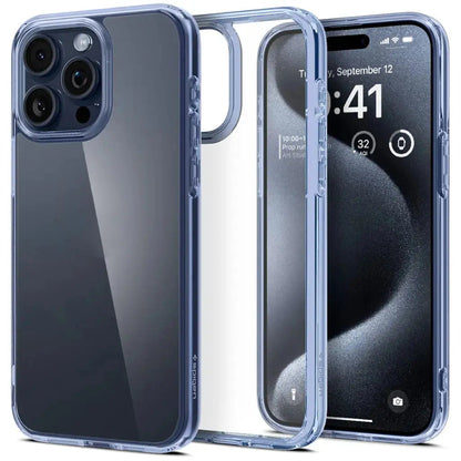 iPhone 15 Pro Case Ultra Hybrid / Crystal Hybrid - Spigen Malaysia
