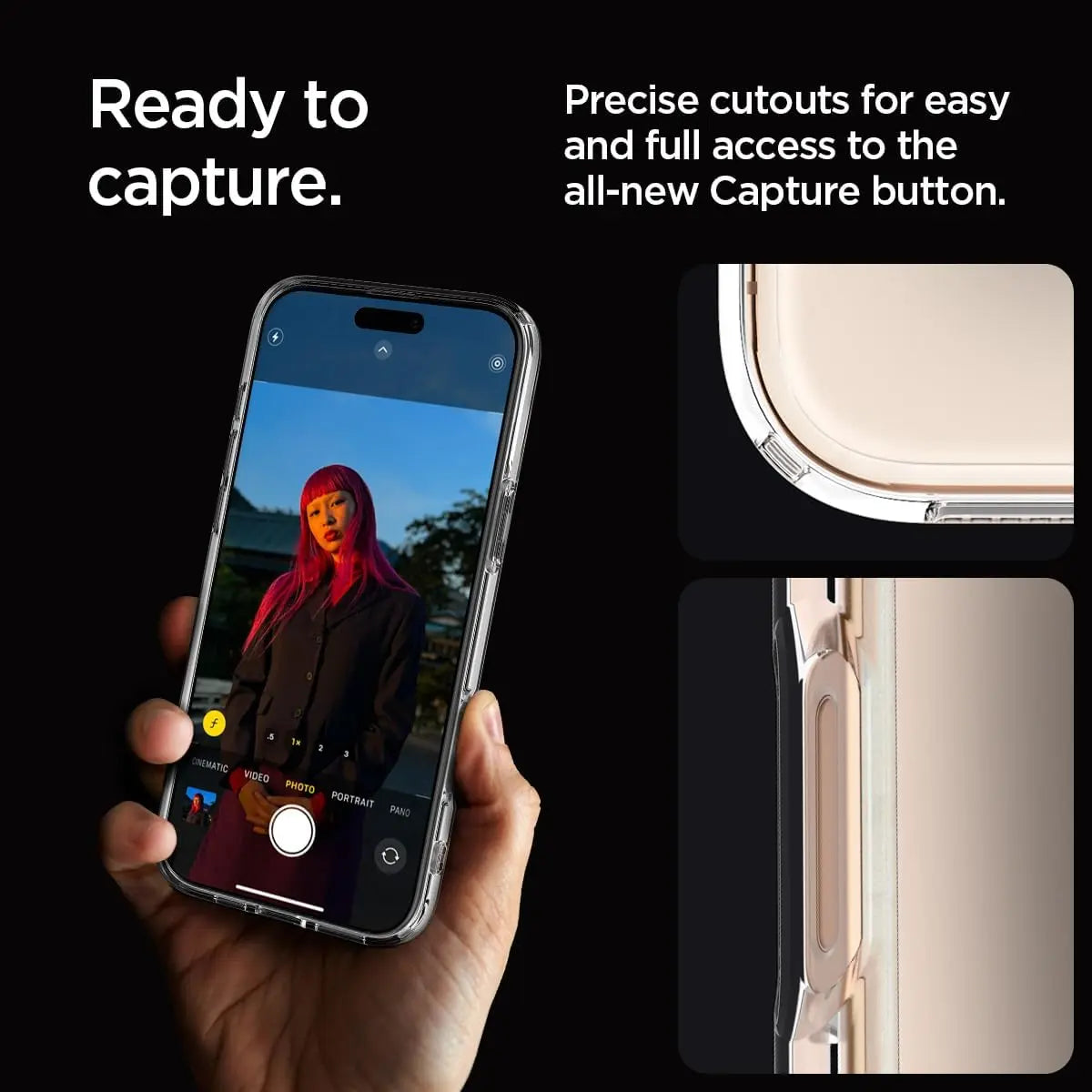 iPhone 16 Pro Max Case Ultra Hybrid / Crystal Hybrid - Spigen Malaysia