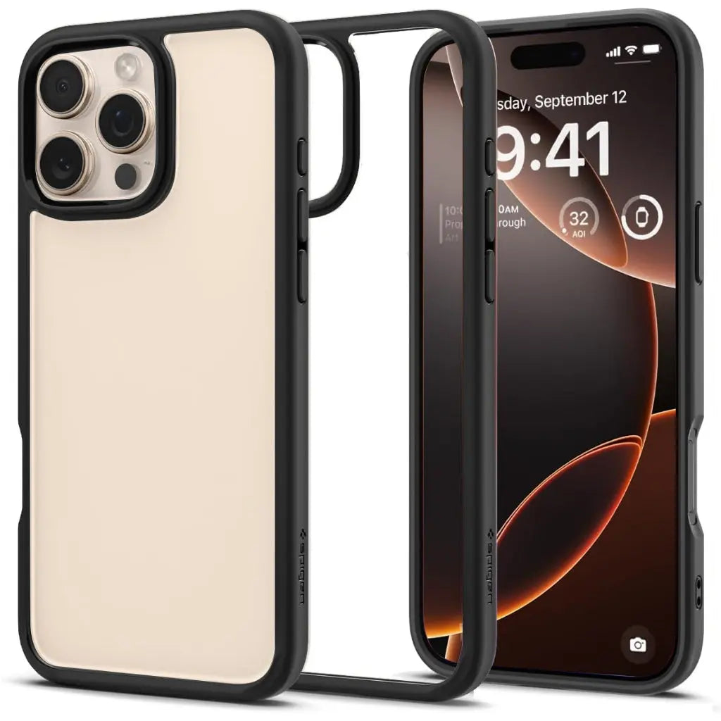 iPhone 16 Pro Max Case Ultra Hybrid / Crystal Hybrid - Spigen Malaysia