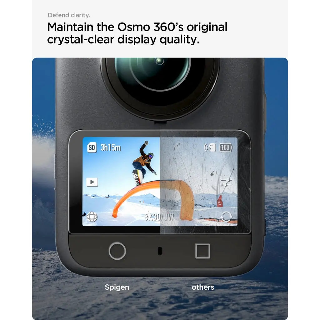DJI Osmo 360 Screen Protector Glas.tR Slim - Spigen Malaysia