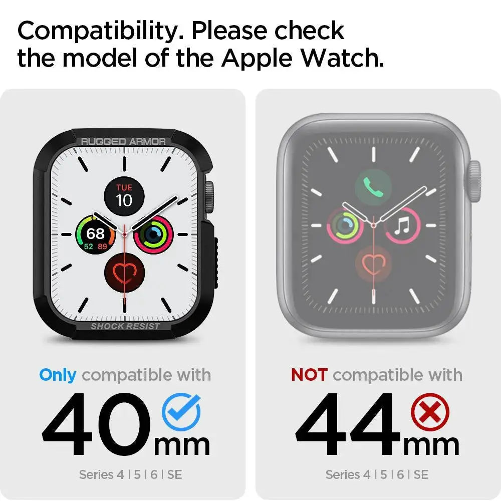 [Full Screen Cover] Apple Watch Case Series (40mm) Ultra Hybrid - Spigen Malaysia