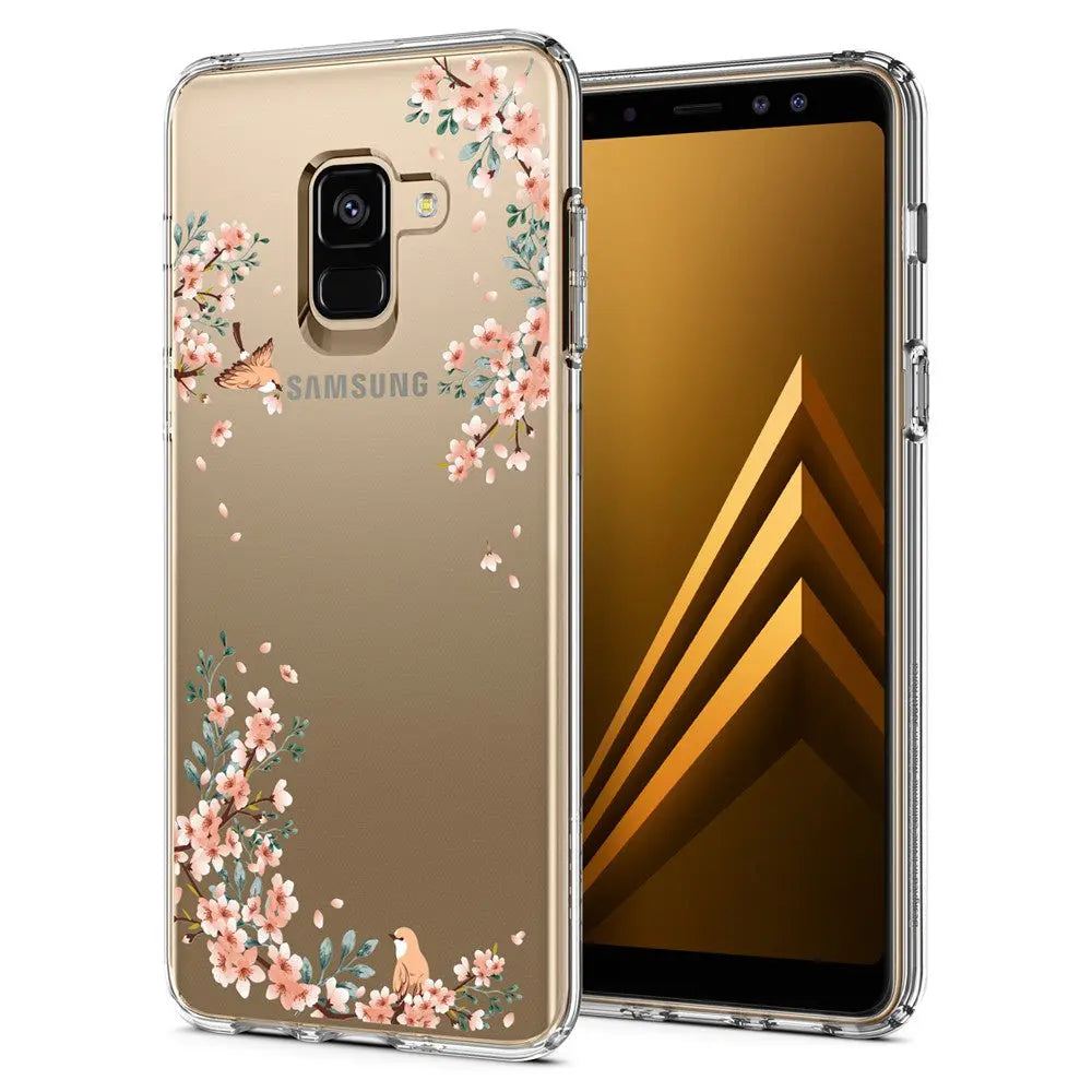 Galaxy A8 Case Liquid Crystal Blossom - Spigen Malaysia