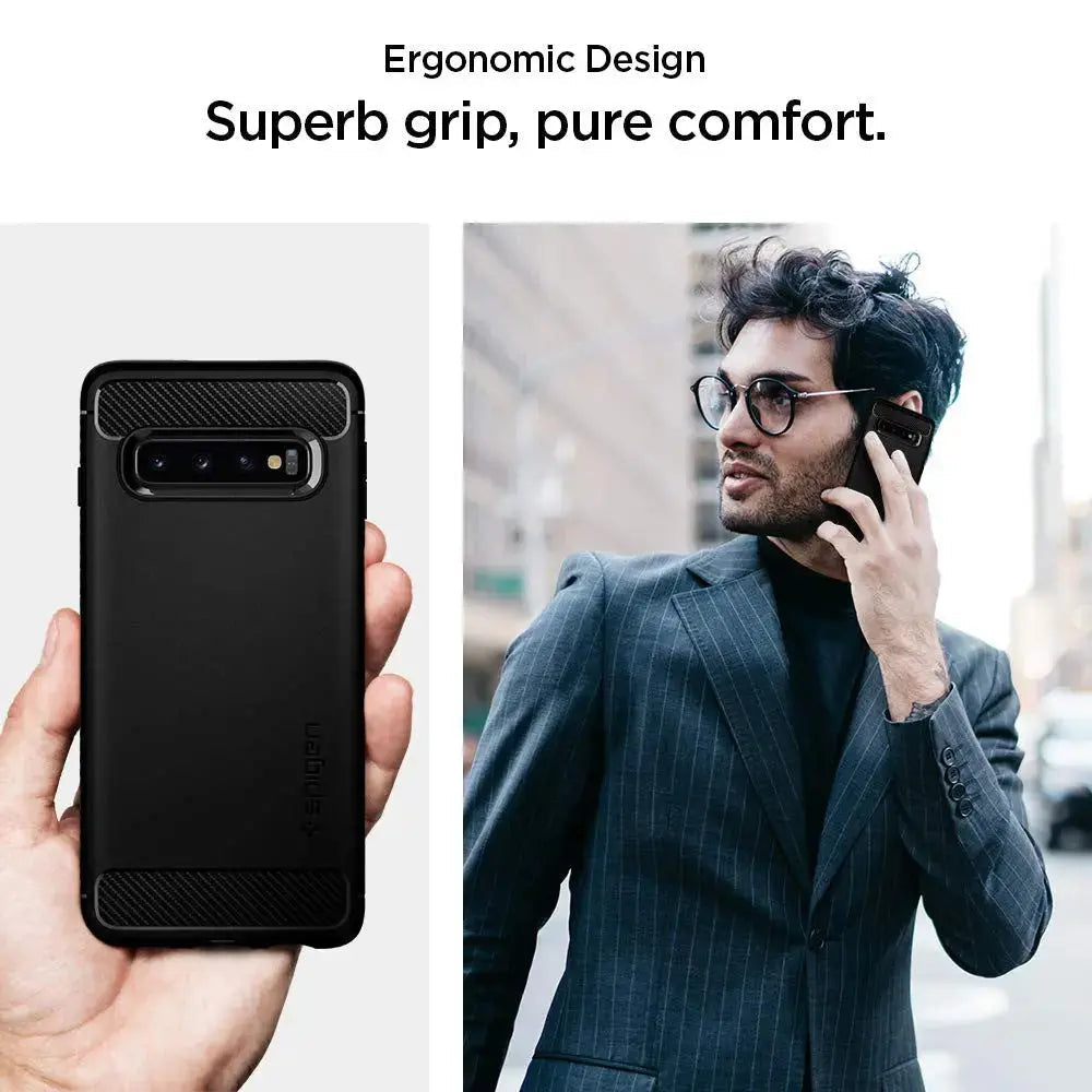 Galaxy S10 Case Rugged Armor - Spigen Malaysia