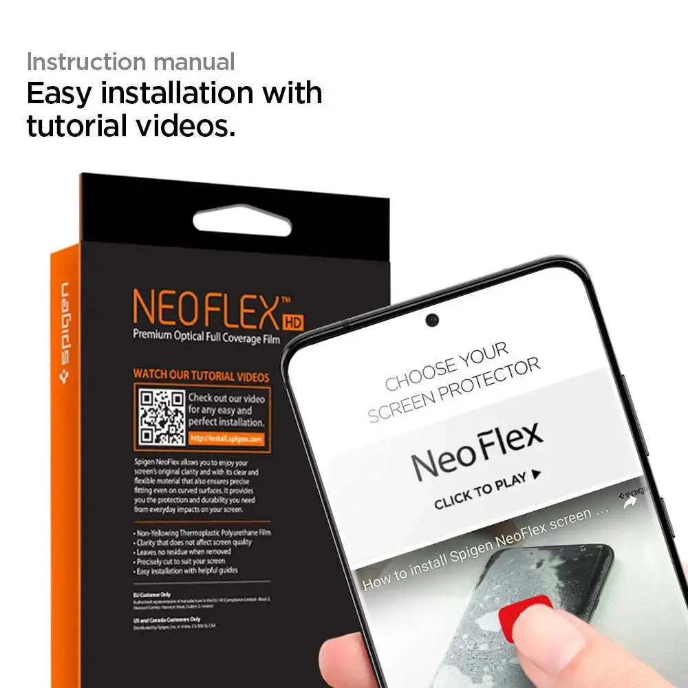 Galaxy S20 Neo Flex HD Screen Protector (Front 2pcs) - Spigen Malaysia