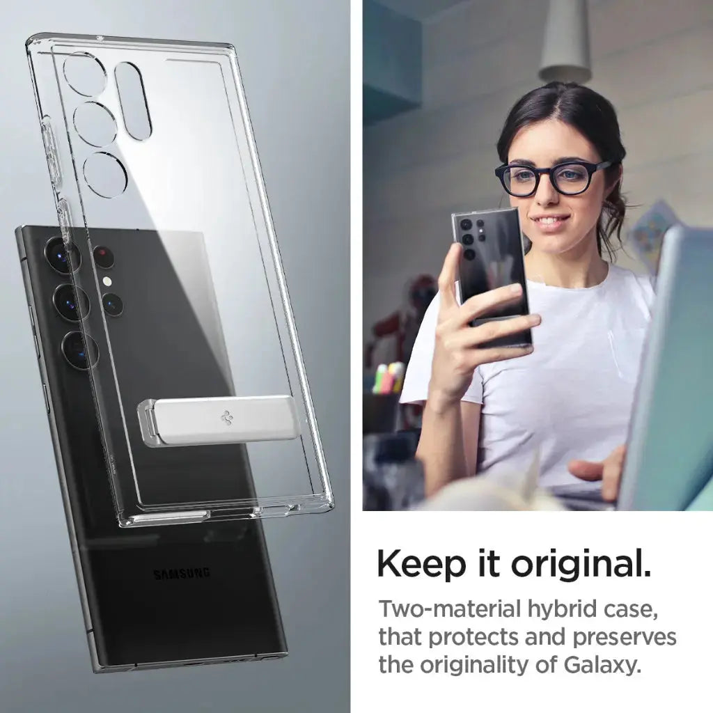 Galaxy S23 Ultra Case Ultra Hybrid S - Spigen Malaysia
