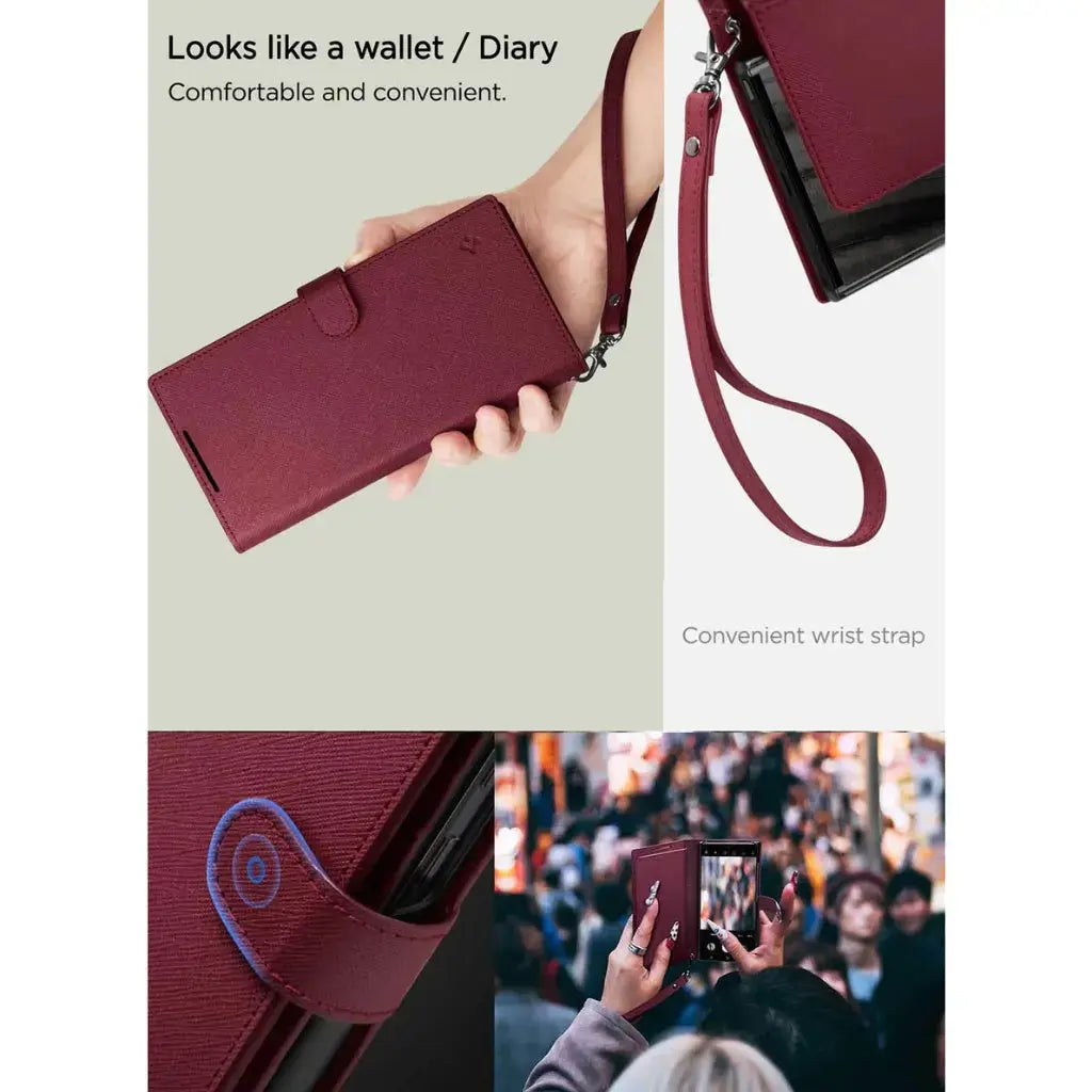 Galaxy S23 Ultra Case Wallet S Plus - Spigen Malaysia