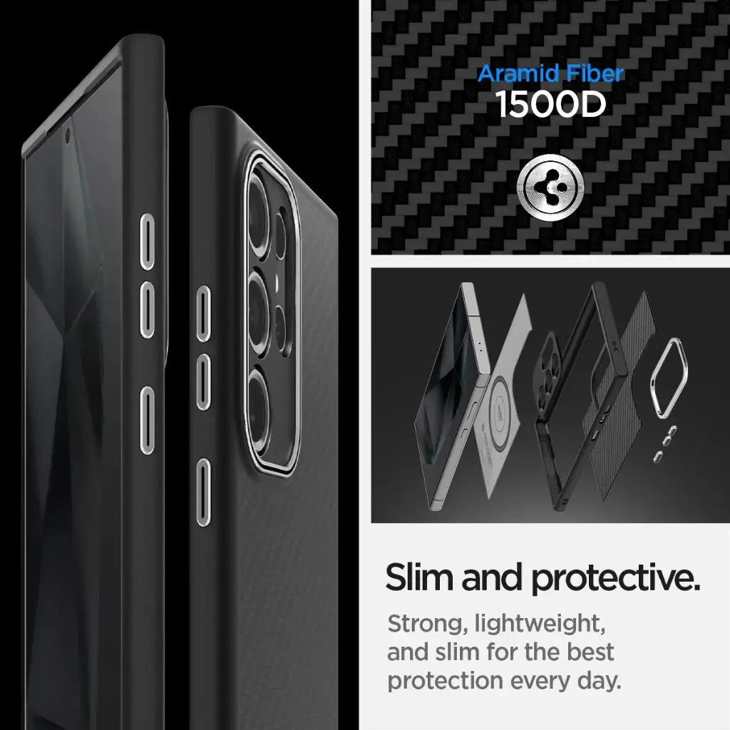 Galaxy S24 Ultra Case Enzo Aramid - Spigen Malaysia