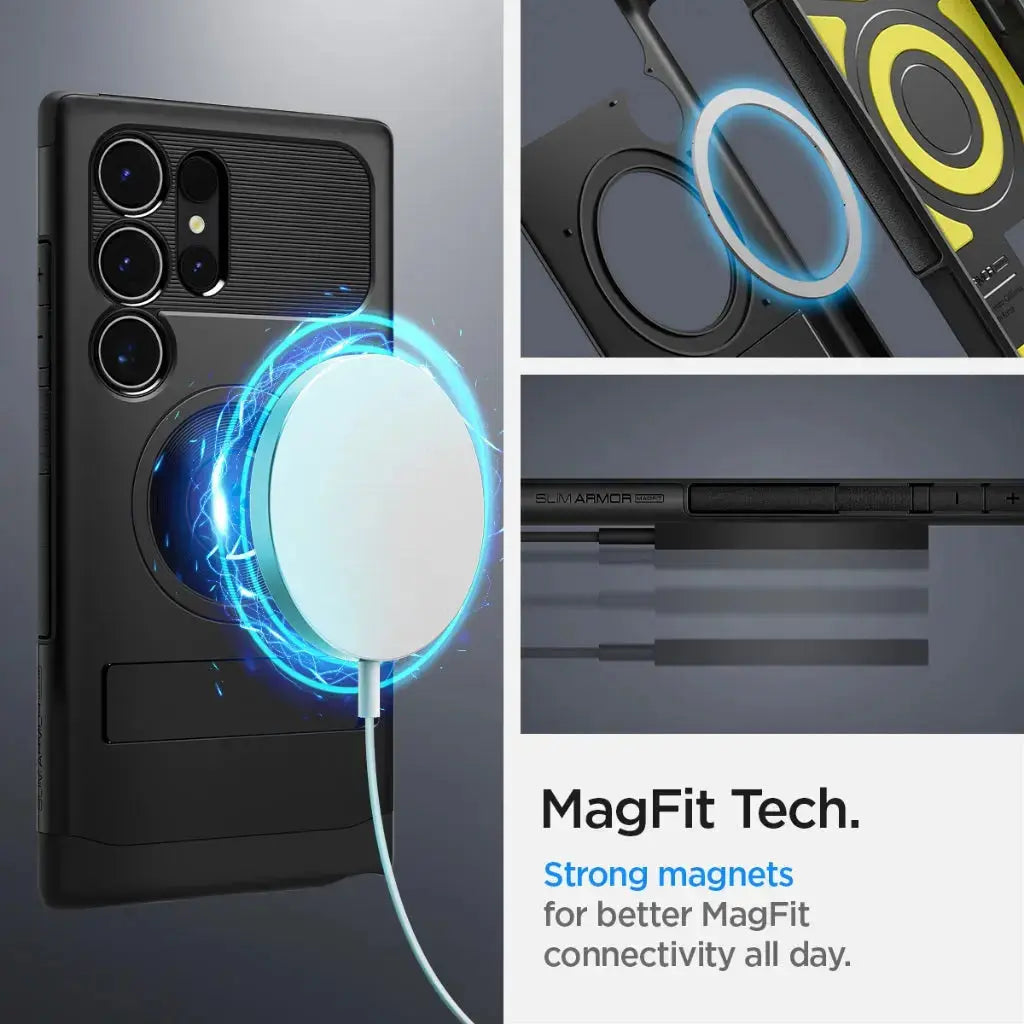 Galaxy S24 Ultra Case Slim Armor Magfit Magsafe Case - Spigen Malaysia
