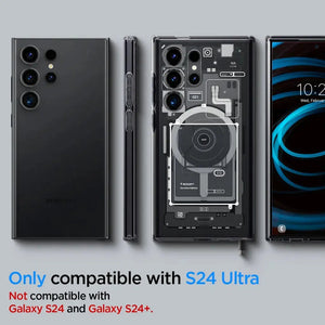 Galaxy S24 Ultra Case Zero One OneTap Metal Ring Magfit Magsafe Case