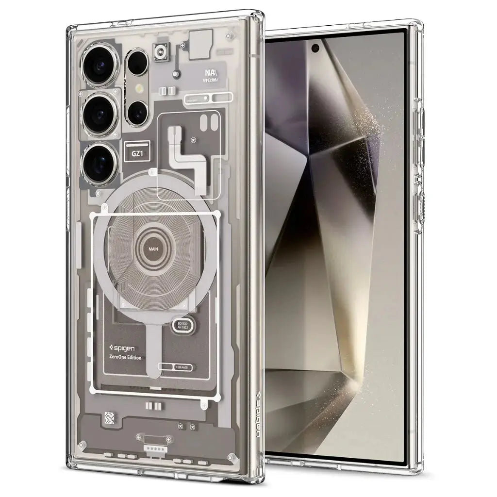 Galaxy S24 Ultra Case Zero One OneTap Metal Ring Magfit Magsafe Case - Spigen Malaysia