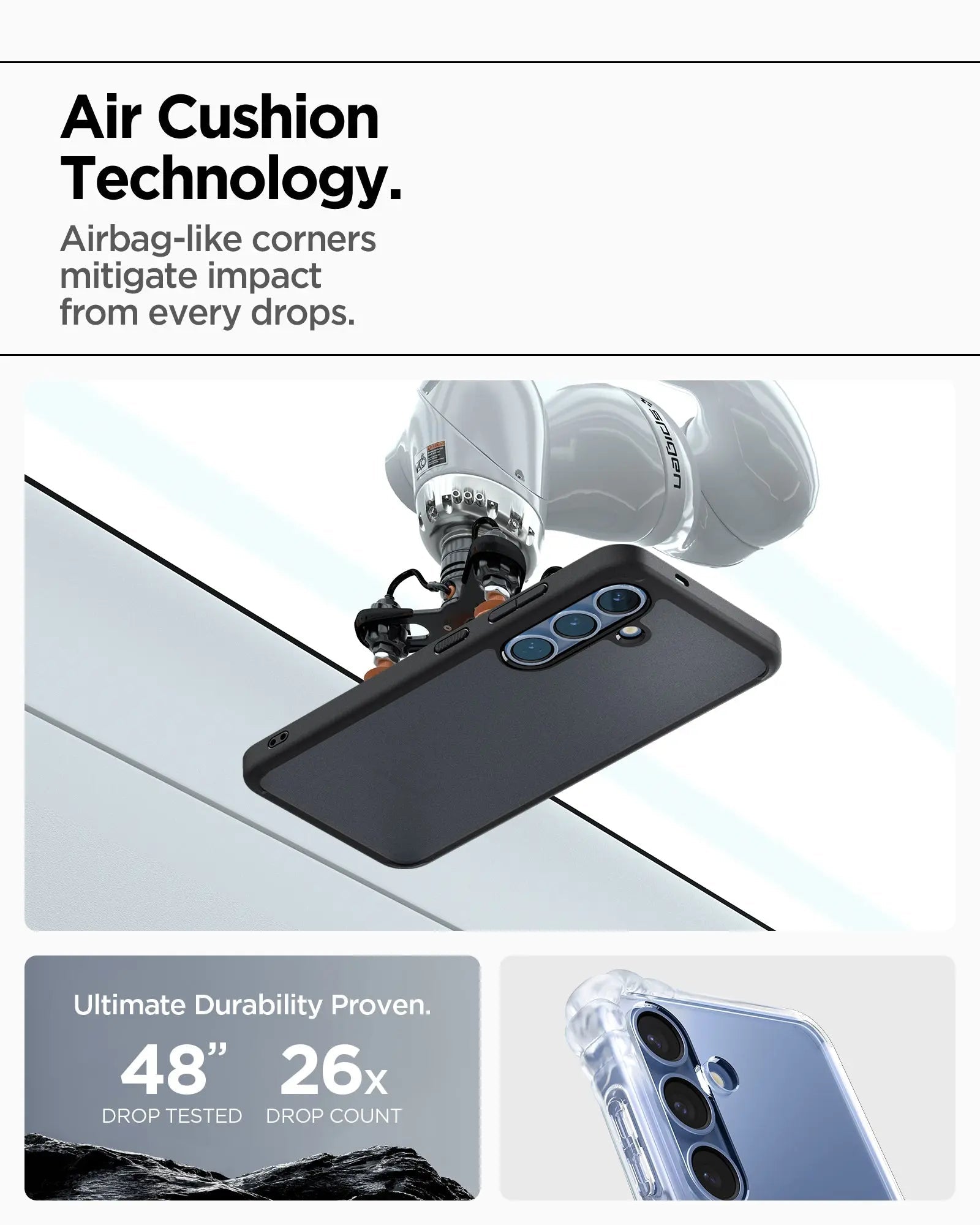 Samsung S25 Case Ultra Hybrid Frost - Spigen Malaysia