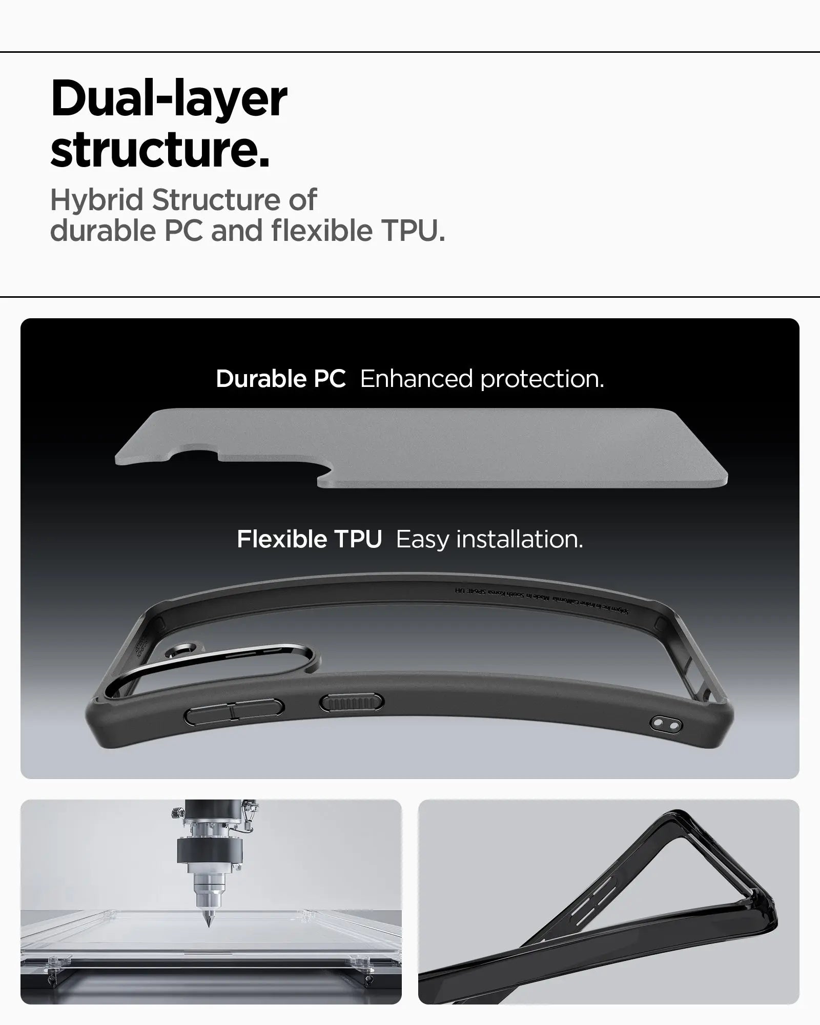 Samsung S25 Case Ultra Hybrid Frost - Spigen Malaysia