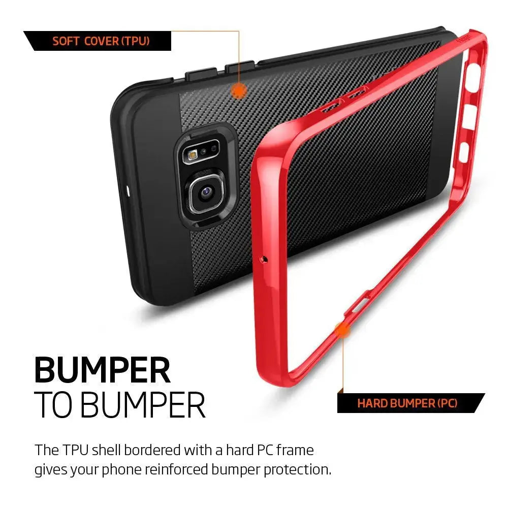 Galaxy S6 Edge Plus Case Neo Hybrid Carbon - Spigen Malaysia