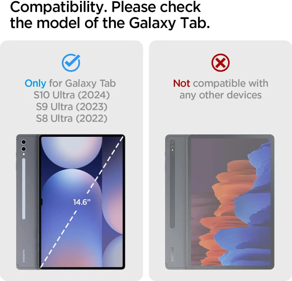 Galaxy Tab S10 Ultra / S9 Ultra / S8 Ultra Case Rugged Armor Pro - Spigen Malaysia