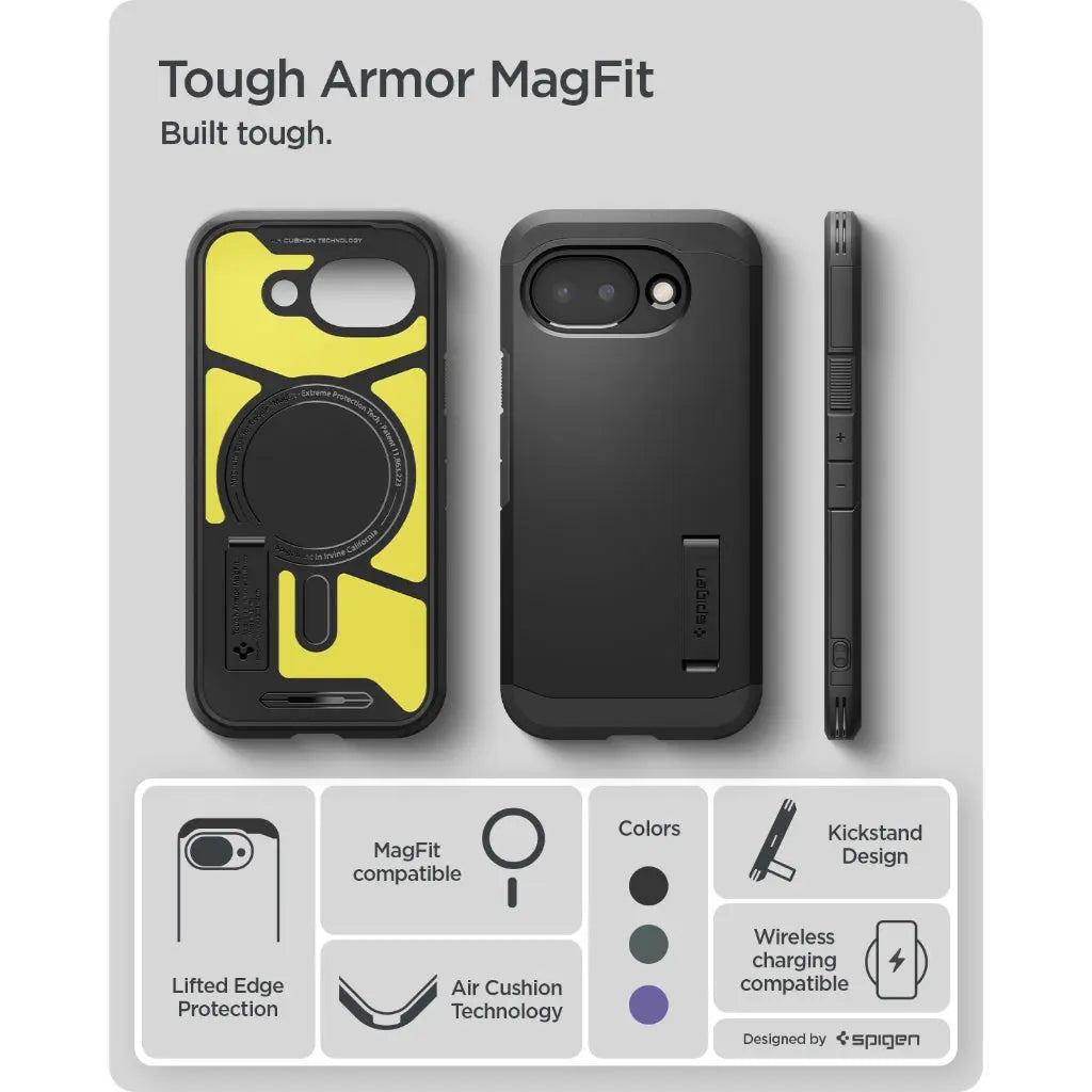 Google Pixel 10a Case Tough Armor MagFit - Spigen Malaysia