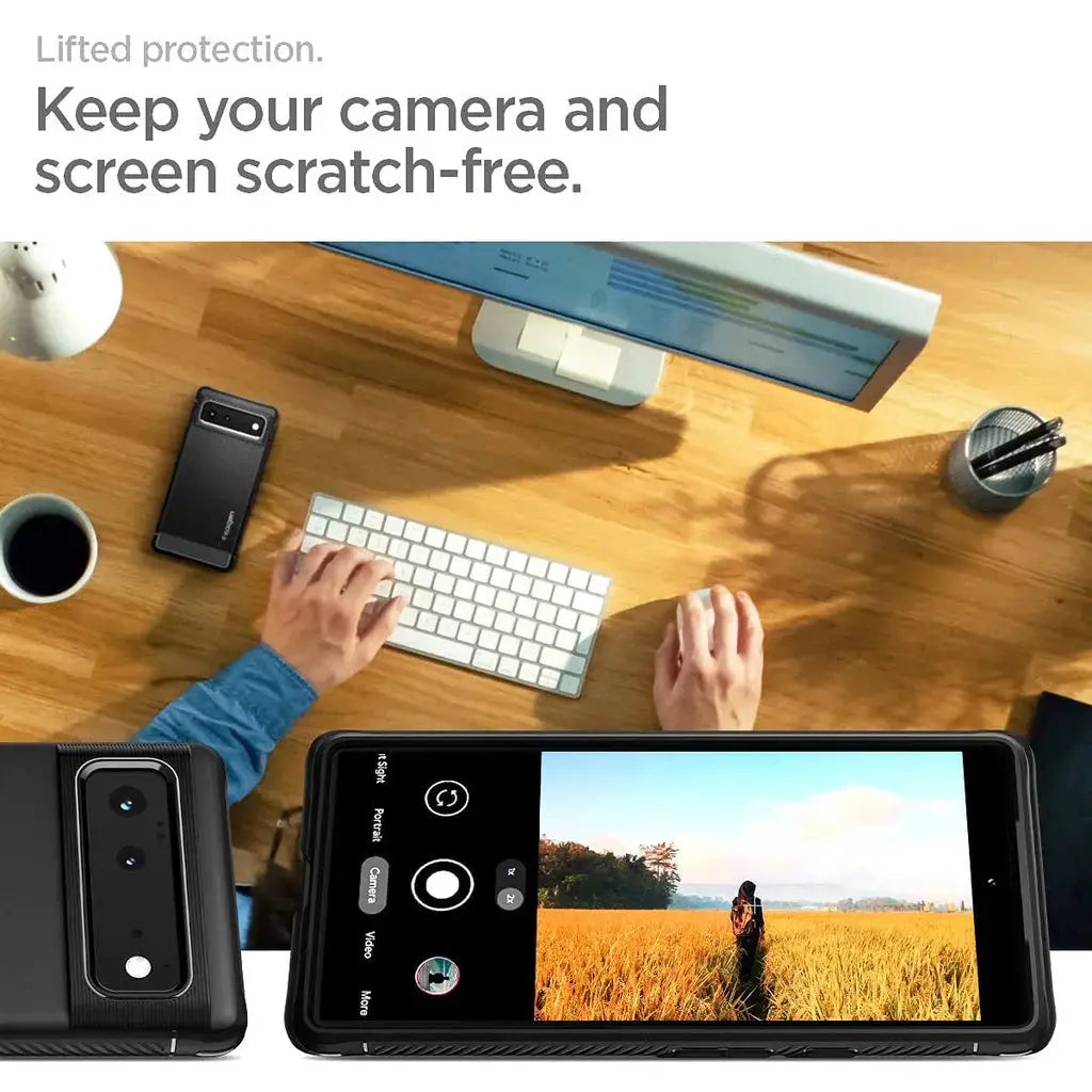 Google Pixel 6 Case Rugged Armor - Spigen Malaysia