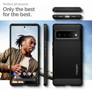 Google Pixel 6 Pro Case Rugged Armor - Spigen Malaysia