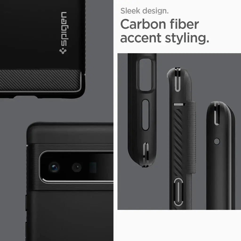 Google Pixel 6 Pro Case Rugged Armor - Spigen Malaysia
