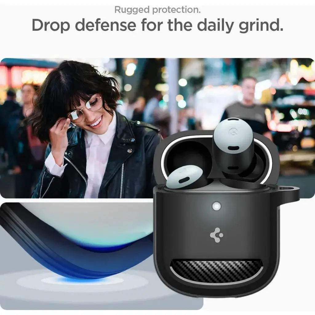 Google Pixel Buds Pro Case Rugged Armor - Spigen Malaysia