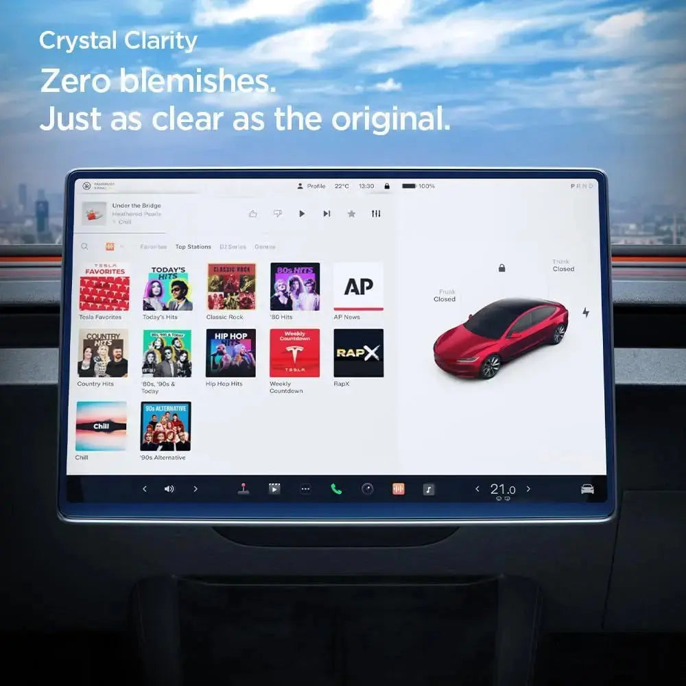 Tesla Model Y Juniper (2026/2025) / Model 3 (2025/2024) Matte Screen Protector - Spigen Malaysia