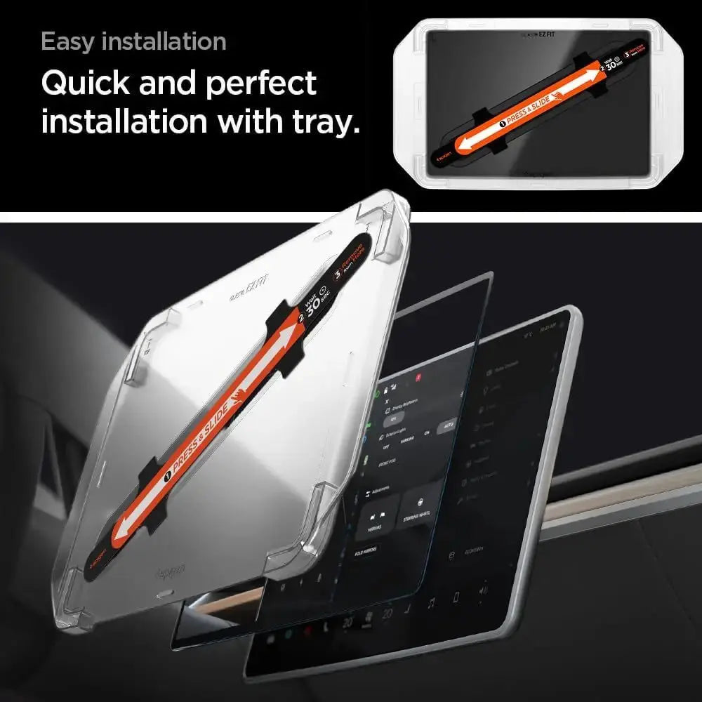 Tesla Model Y Juniper (2026/2025) / Model 3 (2025/2024) Matte Screen Protector - Spigen Malaysia