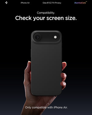 [2 Pack] iPhone Air Privacy Tempered Glass EZ Fit - Spigen Malaysia