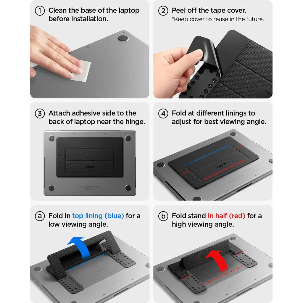 Laptop Stand Slim Fold LD201 - Spigen Malaysia