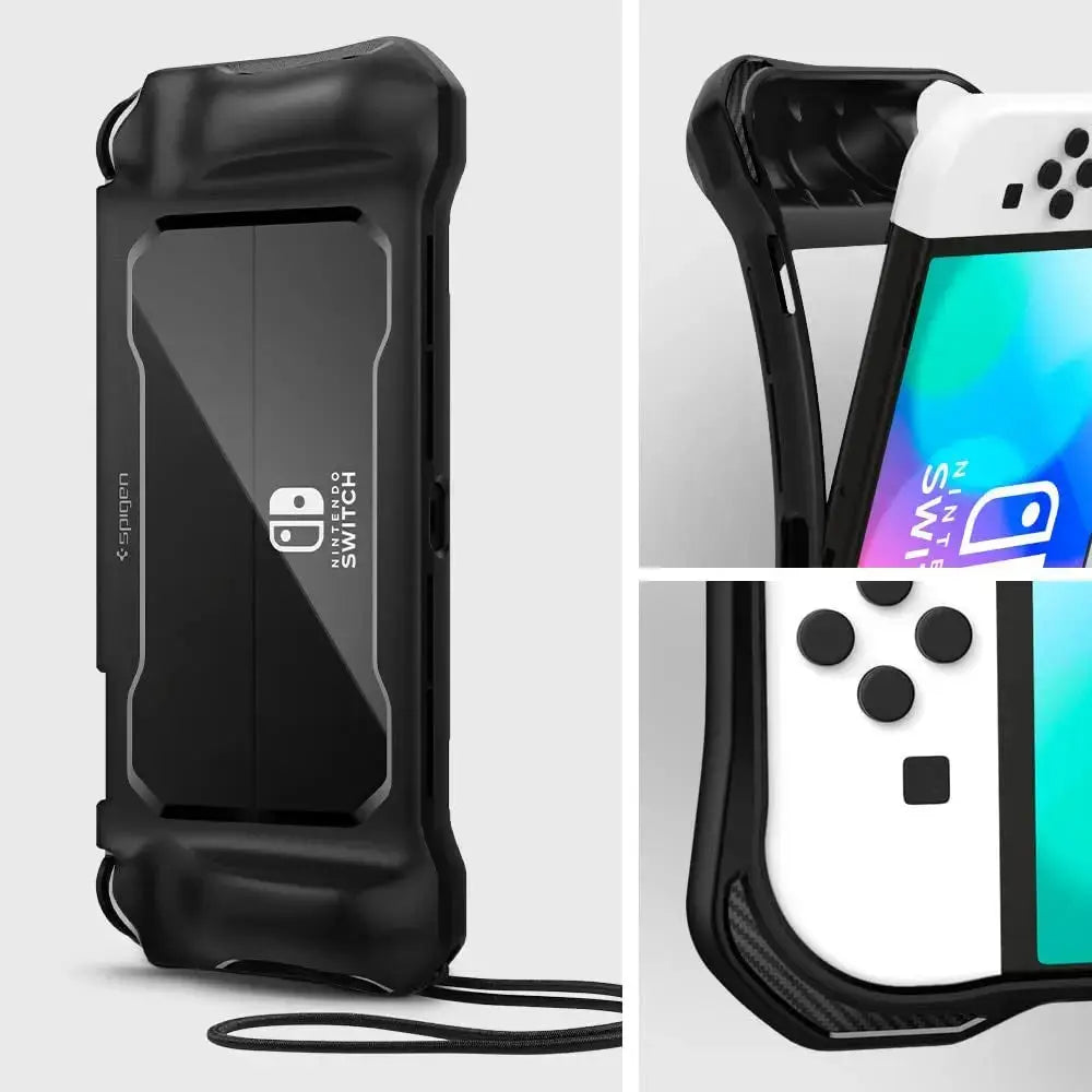 Nintendo Switch OLED Case Rugged Armor - Spigen Malaysia