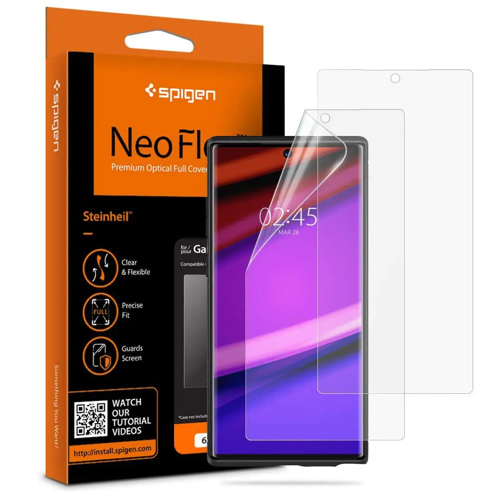 Note 10 Plus Screen Protector Neo Flex HD (Front 2pcs) - Spigen Malaysia