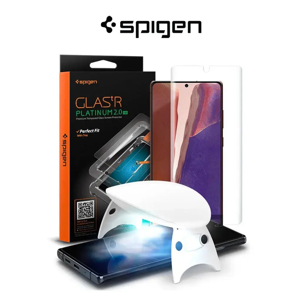 Note 20 Screen Protector GLAS.tR Platinum - Spigen Malaysia