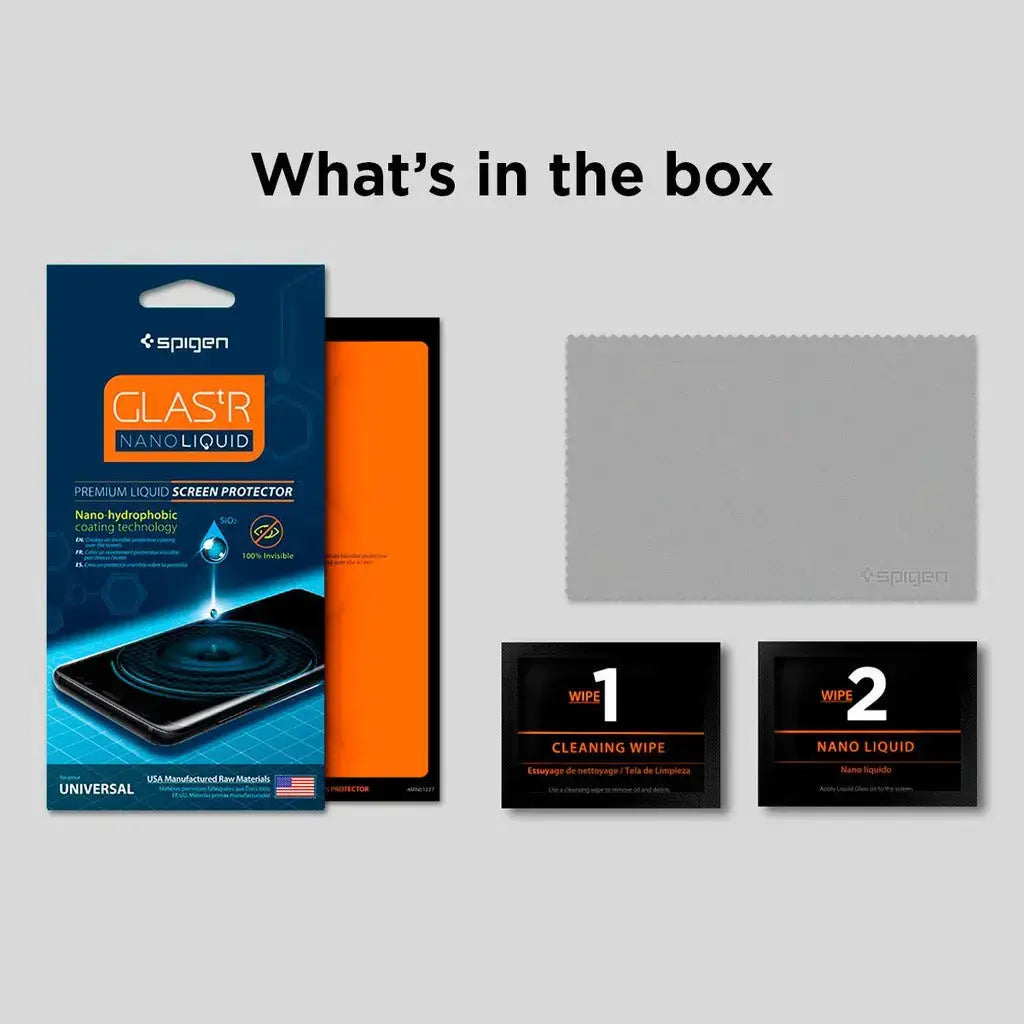 Galaxy S8 / S8 Plus / Note 8 Screen Protector GLAS.tR Nano Liquid - Spigen Malaysia