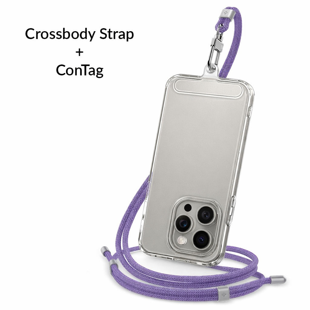 Universal Phone Lanyard Set (CrossBody Strap + Wrist Strap With ConTag) - Spigen Malaysia